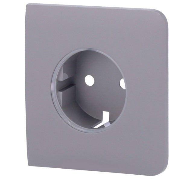 Comprar AJAX AJ-SIDECOVER-GRE Tapa lateral para enchufe básico tipo F - Compatible con AJ-OUTLETCORE-BASIC - Protección contra p