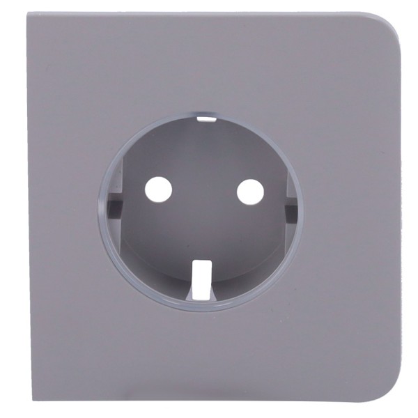 Ajax AJ-Sidecover-Gre Side Cover para Basic Plug Type F - Compatível com AJ-Outletcore-Basic - Proteção contra poeira, SA