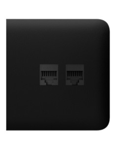 AJAX AJ-Sidecover-LAN-B Cover para Plug Ethernet - Compatível com AJ-Outletcore-LAN-W - Requer Frame AJ-Frame - Colo