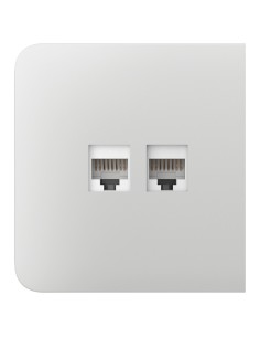 Comprar AJAX AJ-SIDECOVER-LAN-W Tapa lateral para enchufe Ethernet - Compatible con AJ-OUTLETCORE-LAN-W - Requiere marco AJ-FRAM 2