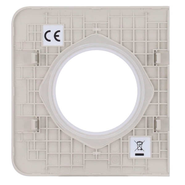 Comprar AJAX AJ-SIDECOVER-OYS Tapa lateral para enchufe básico tipo F - Compatible con AJ-OUTLETCORE-BASIC - Protección contra p