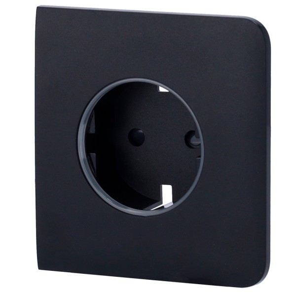 Comprar AJAX AJ-SIDECOVER-SMART-B Tapa lateral para enchufe inteligente tipo F - Compatible con AJ-OUTLETCORE-SMART - Indicador 