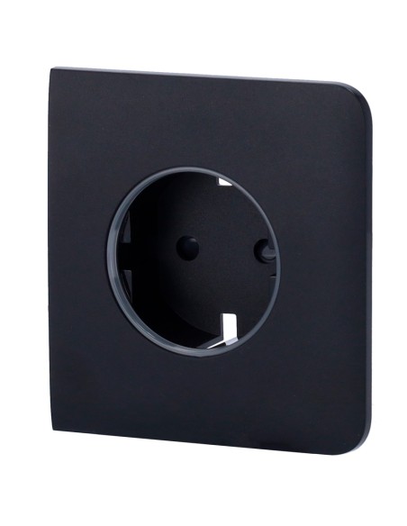 AJAX AJ-Sidecover-START-B LID para Smart Plug Type F - Compatível com AJ-Outletcore-Smart - LED Indicador SOBR