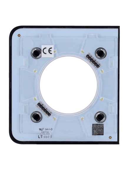 AJAX AJ-Sidecover-START-B LID para Smart Plug Type F - Compatível com AJ-Outletcore-Smart - LED Indicador SOBR