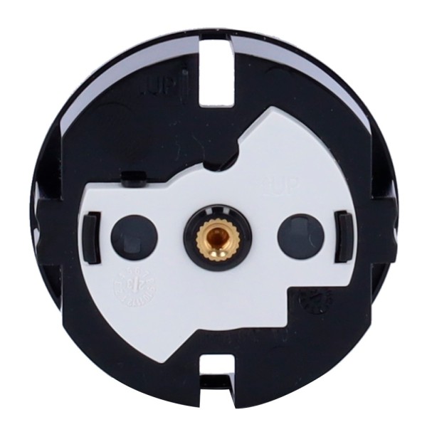 AJAX AJ-Sidecover-START-B LID para Smart Plug Type F - Compatível com AJ-Outletcore-Smart - LED Indicador SOBR