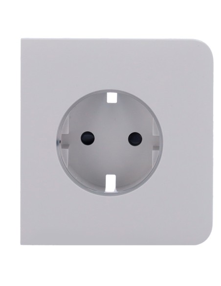 AJAX AJ-Sidecover-Start-Fog LID para o Tipo de Plugue Inteligente F - Compatível com AJ-Outletcore-Smart - LED indicador assim