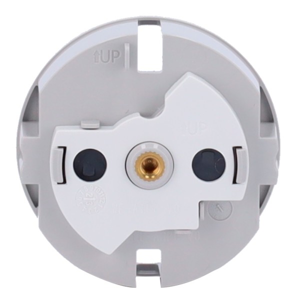 AJAX AJ-Sidecover-Start-Fog LID para o Tipo de Plugue Inteligente F - Compatível com AJ-Outletcore-Smart - LED indicador assim