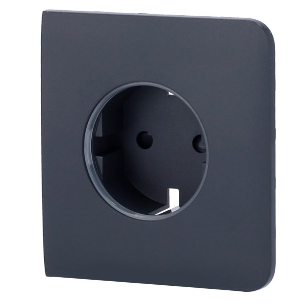 AJAX AJ-Sidecover-Start-Gra Side Top para Smart Plug T Tipo F - Compatível com AJ-Outletcore-Smart - LED indicador assim