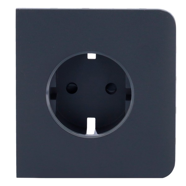 AJAX AJ-Sidecover-Start-Gra Side Top para Smart Plug T Tipo F - Compatível com AJ-Outletcore-Smart - LED indicador assim