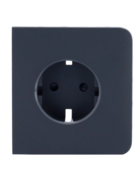 Comprar AJAX AJ-SIDECOVER-SMART-GRA Tapa lateral para enchufe inteligente tipo F - Compatible con AJ-OUTLETCORE-SMART - Indicado