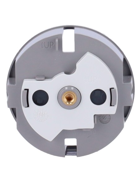 AJAX AJ-Sidecover-Smart-Gre LID para o Tipo de Plugue Inteligente F - Compatível com AJ-Outletcore-Smart - LED indicador assim