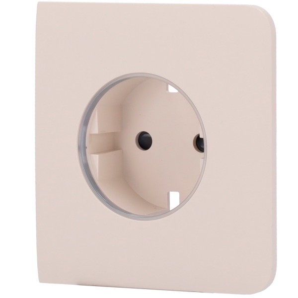 AJAX AJ-Sidecover-START-SIDE Top para Smart Plug T Tipo F - Compatível com AJ-Outletcore-Smart - LED para Indicador