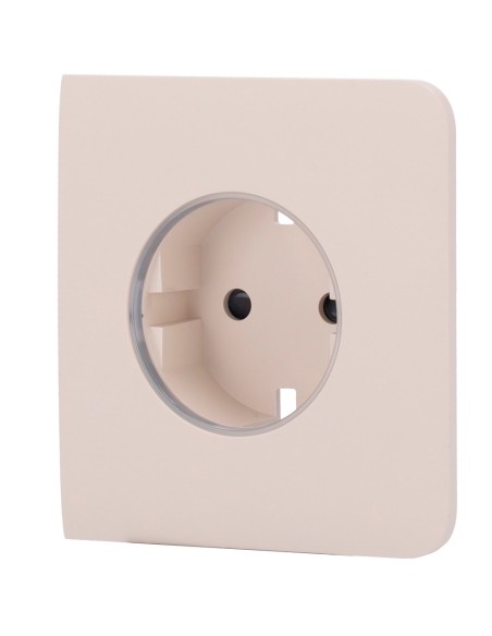 AJAX AJ-Sidecover-START-SIDE Top para Smart Plug T Tipo F - Compatível com AJ-Outletcore-Smart - LED para Indicador