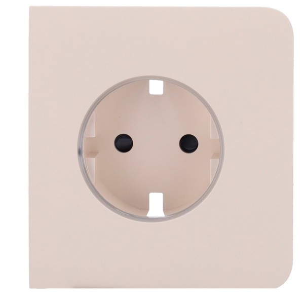 AJAX AJ-Sidecover-START-SIDE Top para Smart Plug T Tipo F - Compatível com AJ-Outletcore-Smart - LED para Indicador