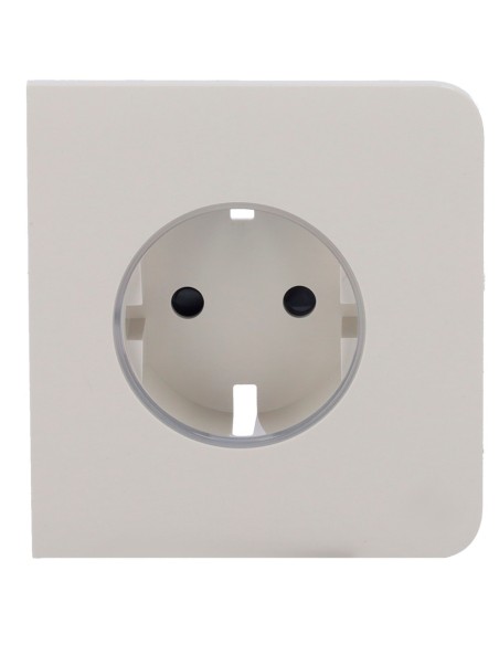 AJAX AJ-Sidecover-Smart-Oys LID para o Tipo de Plugue Inteligente F - Compatível com AJ-Outletcore-Smart - LED indicador assim