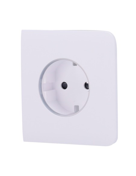 Comprar AJAX AJ-SIDECOVER-SMART-W Tapa lateral para enchufe inteligente tipo F - Compatible con AJ-OUTLETCORE-SMART - Indicador 