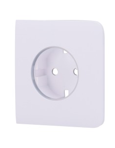 AJAX AJ-Sidecover-W Cobertura para Plug Tipo Básico F - Compatível com AJ-Outletcore-Basic - Proteção contra poeira, Salp