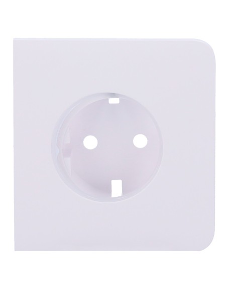 AJAX AJ-Sidecover-W Cobertura para Plug Tipo Básico F - Compatível com AJ-Outletcore-Basic - Proteção contra poeira, Salp