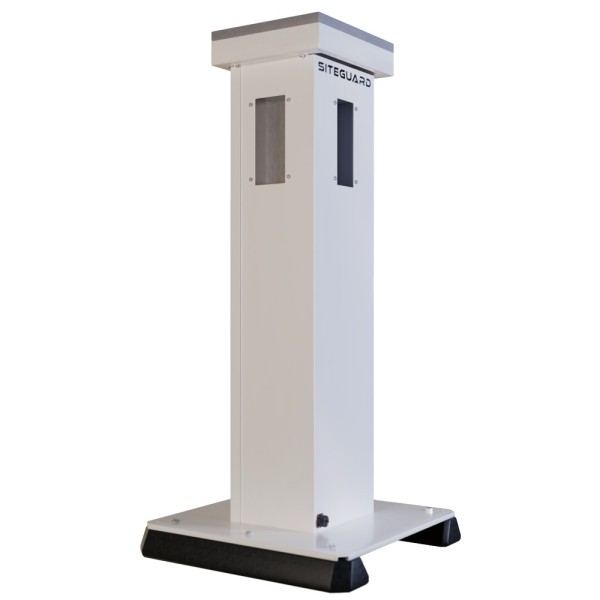 Ajax AJ-SiteGuard-W Tower para Proteção de Perímetro 360º - Comida Solar / Verificação de Fotos - Inclui Painel Solar e Regul