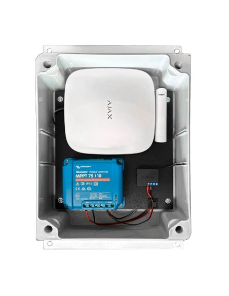 Comprar AJAX AJ-SITEGUARD-W Torre para protección perimetral 360º - Alimentación solar / Foto verificación -  Incluye panel sola