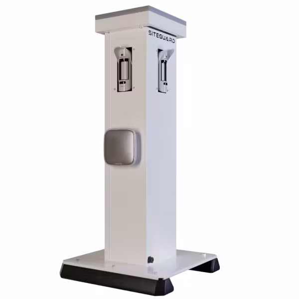 Comprar AJAX AJ-SITEGUARD-W Torre para protección perimetral 360º - Alimentación solar / Foto verificación -  Incluye panel sola