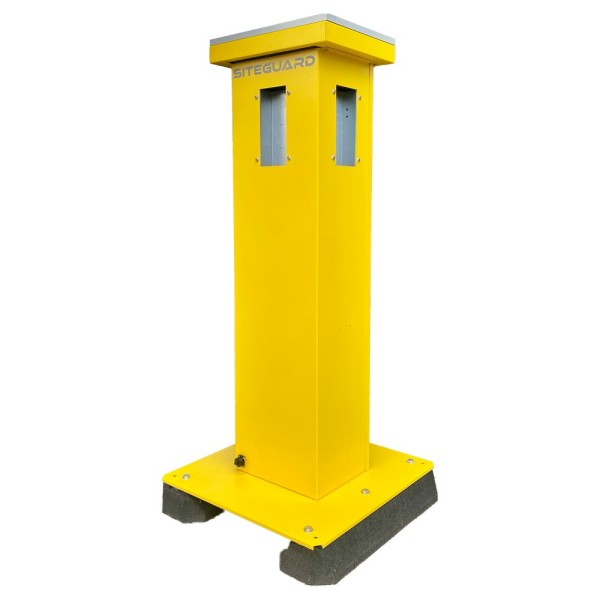 Ajax AJ-Siteguard-e Tower para Proteção de Perímetro 360º - Comida Solar / Verificação de Fotos - Inclui Painel Solar e Regul