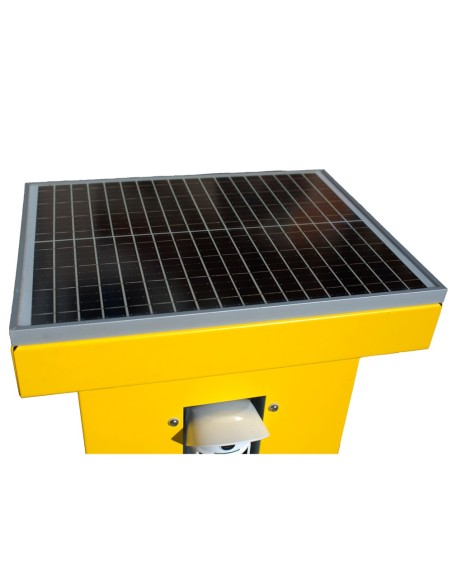 Comprar AJAX AJ-SITEGUARD-Y Torre para protección perimetral 360º - Alimentación solar / Foto verificación -  Incluye panel sola