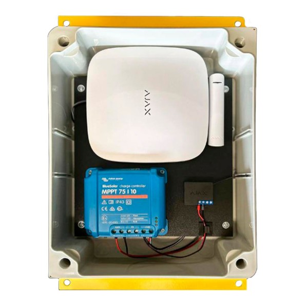 Acquistare OEM AJ-SITEGUARD-Y Torre per la protezione perimetrale a 360º - Alimentazione solare / Fotoverifica - Include pannell