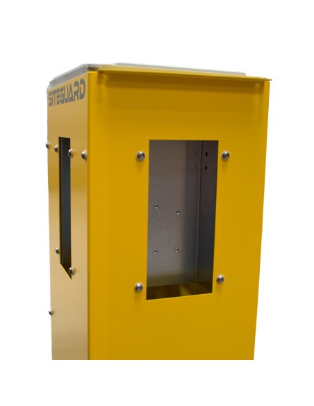 Ajax AJ-Siteguard-e Tower para Proteção de Perímetro 360º - Comida Solar / Verificação de Fotos - Inclui Painel Solar e Regul