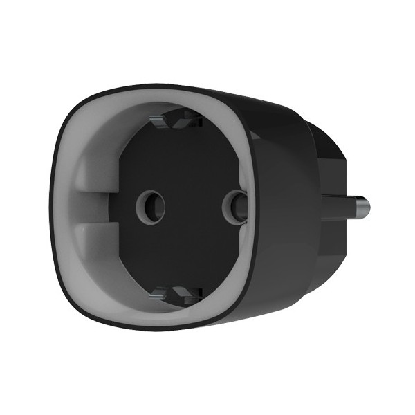 AJAX AJ-SOCKET-B Plugue Inteligente com Controle Remoto - Wireless 868 MHz Jeweler - Antena Interna Alcance 1000m - 230 VAC