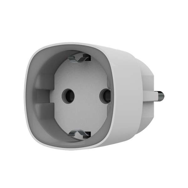 AJAX AJ-SOCKET-W Plug inteligente com controle remoto - Wireless 868 MHz Jeweler - Antena interna Alcance 1000 m - 230 VAC