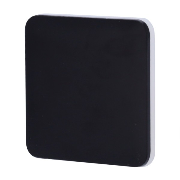 AJAX AJ-SOLOBUTTON-1G2W-B painel de toque para um interruptor de luz - compatível AJ-LightCore-1G / -2W - LED de luz de fundo - 