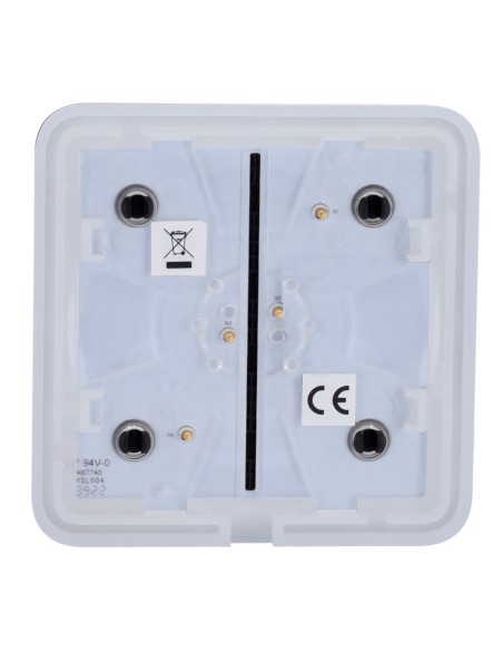 Comprar AJAX AJ-SOLOBUTTON-1G2W-B Panel táctil para un interruptor de luz - Compatible AJ-LIGHTCORE-1G / -2W - Retroiluminación 
