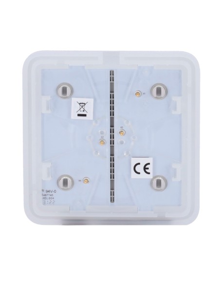 AJAX AJ-SOLOBUTTON-1G2W-FOG Touch Painel para um interruptor de luz - compatível AJ-LightCore-1G / -2W - Luz de luz do LED - 