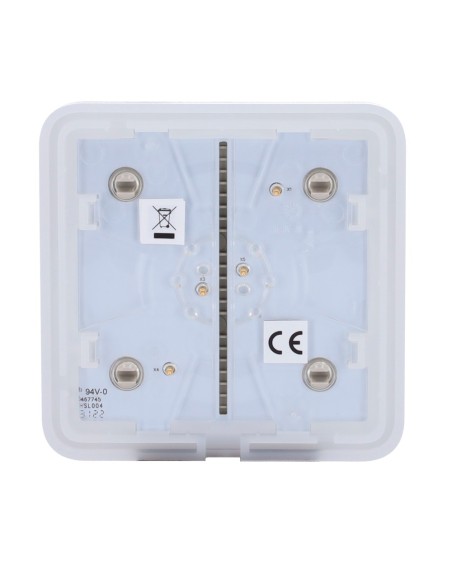Ajax AJ-Solobutton-1G2W-Oli Painel de toque para um interruptor de luz - compatível AJ-LightCore-1G / -2W - Luz de luz do LED - 