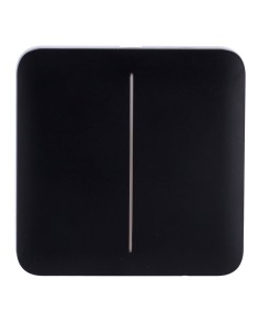 Kaufen AJAX AJ-SOLOBUTTON-2G-B Touchpanel für doppelten Lichtschalter – Kompatibilität mit AJ-LIGHTCORE-2G – Hintergrundbeleucht 2
