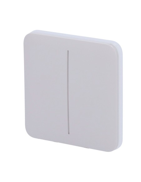 Acheter AJAX AJ-SOLOBUTTON-2G-FOG Panneau tactile pour interrupteur double d’éclairage - Compatibilité avec AJ-LIGHTCORE-2G - Ré