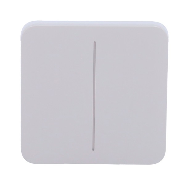 Kaufen AJAX AJ-SOLOBUTTON-2G-FOG Touchpanel für doppelten Lichtschalter – Kompatibilität mit AJ-LIGHTCORE-2G – Hintergrundbeleuc