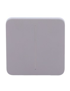 AJAX AJ-SOLOBUTTON-2G-GRE Touch Painel para interruptor de luz dupla - Compatibilidade com AJ-LightCore-2G - LED 2