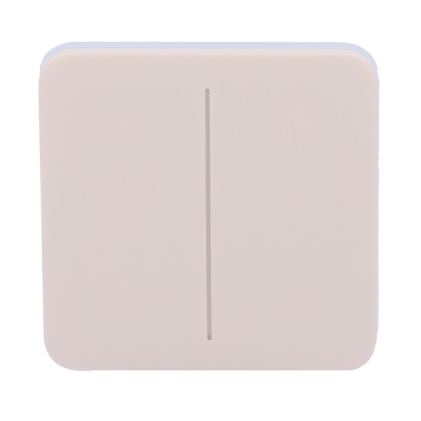 Acheter AJAX AJ-SOLOBUTTON-2G-IVO Panneau tactile pour interrupteur double d’éclairage - Compatible avec AJ-LIGHTCORE-2G - Rétro