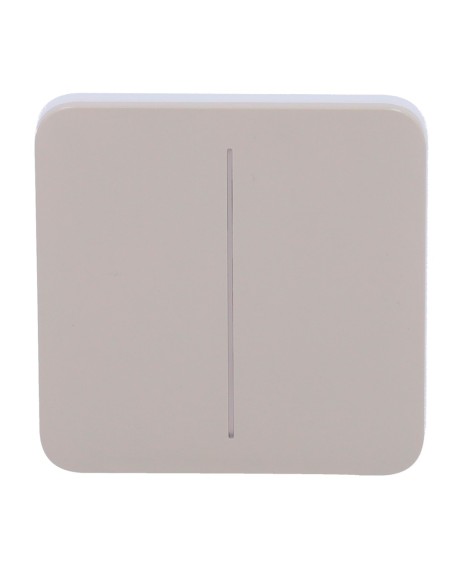 AJAX AJ-SOLOBUTTON-2G-OLI Painel de toque para interruptor de luz dupla - Compatibilidade com AJ-LightCore-2G - LED