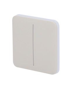 Kaufen AJAX AJ-SOLOBUTTON-2G-OYS Touchpanel für doppelten Lichtschalter – kompatibel mit AJ-LIGHTCORE-2G – Hintergrundbeleuchtun