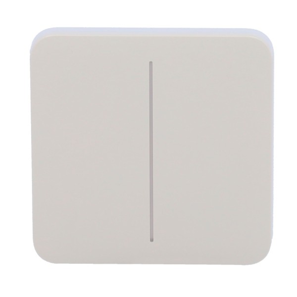 Acheter AJAX AJ-SOLOBUTTON-2G-OYS Panneau tactile pour interrupteur double d’éclairage - Compatibilité avec AJ-LIGHTCORE-2G - Ré