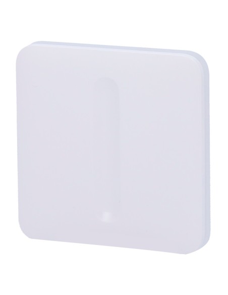 Ajax AJ-Solobutton-Dimmer-W Painel de toque para interruptor de luz ajustável - Compatível com AJ-LightCore-Dimmer - BackLuminaç
