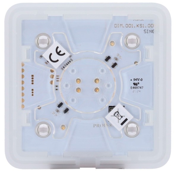 Comprar AJAX AJ-SOLOBUTTON-DIMMER-W Panel táctil para interruptor de luz regulable - Compatible con AJ-LIGHTCORE-DIMMER - Retroi