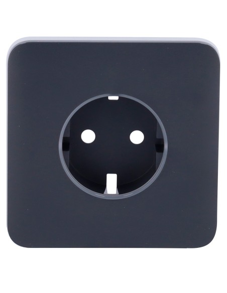Comprar AJAX AJ-SOLOCOVER-GRA Tapa para enchufe básico tipo F - Compatible con AJ-OUTLETCORE-BASIC - Protección contra polvo, sa
