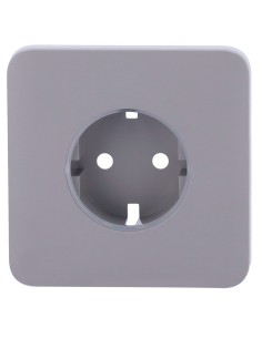 Comprar AJAX AJ-SOLOCOVER-GRE Tapa para enchufe básico tipo F - Compatible con AJ-OUTLETCORE-BASIC - Protección contra polvo, sa 2