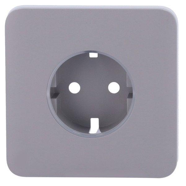 Comprar AJAX AJ-SOLOCOVER-GRE Tapa para enchufe básico tipo F - Compatible con AJ-OUTLETCORE-BASIC - Protección contra polvo, sa