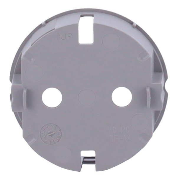 AJAX AJ-Solocover-Gre Cobertura para plugue básico Tipo F - Compatível com AJ-Outletcore-Basic - Proteção contra poeira, resping