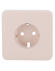 Comprar AJAX AJ-SOLOCOVER-IVO Tapa para enchufe básico tipo F - Compatible con AJ-OUTLETCORE-BASIC - Protección contra polvo, sa 2